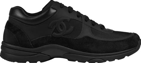 sneakers chanel noir|Chanel sneakers for sale.